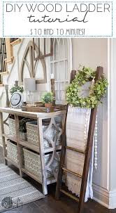 Access your throws easily with a blanket ladder, a rack style that skip to content. Thrifty And Chic Diy Projects And Home Decor