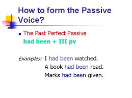First form of the verb. Intermediate Level Edda Teder What Is Passive Voice
