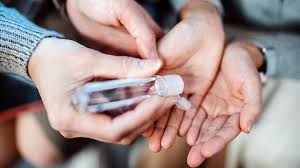 Remember to stick with colorless items, too—soaking your clothes in bright blue hand sanitizer, or splashing dark beer or red wine on a fabric will leave behind. Making Hand Sanitizer At Home Risks And Recommendations