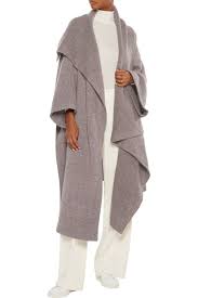 Shop On Sale Stella Mccartney Draped Knitted Blanket Coat Browse Other Discount Designer Knitwear More Designer Clothes Sale Discount Designer Clothes Coat