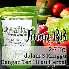 Turun Berat Badan Cara Santai Insya Allah Turun 2 7 Kg Dalam 3 Minggu Dengan Teh Herbal Aafia Slimming Greentea Teh Hijau Dipadu Daun Herbal Pelangsing Yang Al