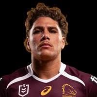 Official NRL profile of Reece Walsh for Brisbane Broncos