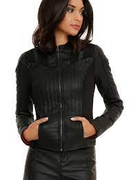 Her Universe Star Wars Darth Vader Girls Faux Leather Jacket Darth Vader Girl Faux Leather Jackets Leather Jacket