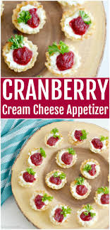 This simple and elegant appetizer is ready in only 15 minutes. Cranberry Cream Cheese Appetizer Finding Zest