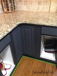 You can paint over thermofoil, provided it isn't peeling. Painting Thermofoil Cabinets With Annie Sloan Part 1 Farm Fresh Vintage Finds