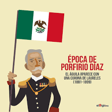 La diferencia fue que el águila aparecía rodeada con una corona de laureles semicerrada; Las Banderas De Mexico Y Su Historia