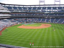 citizens bank park seat views section by section