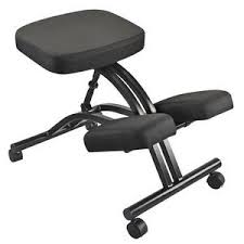Adjustable Kneeling Stool Black Ergonomics Furniture Chair Country Chair