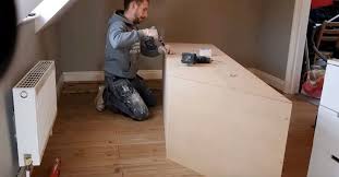Well that is called an arrow along the hypoteneuse. Installing A Sloped Ceiling Wardrobe In 2 Minutes Hometalk
