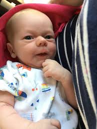 Sleeping soundly and feeding prolifically: Joshua's first month