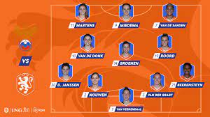 Het nederlands elftal zal met een andere opstelling aantreden tegen polen dan tegen bosnië en herzegovina. Oranjeleeuwinnen On Twitter De Opstelling Kijk De Wedstrijd Vanaf 15 45 Uur Live Op Sbs 9 Rusned Allesvoororanje