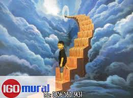085 850 3437 Lukisan Dinding Corak Geometri Lukisan Dinding Lukisan Geometri
