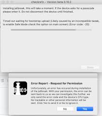 Jailbreak is different from other roblox multiplayer games because you have to use the codes within the game itself. Error Code 21 Issue 1416 Checkra1n Bugtracker Github