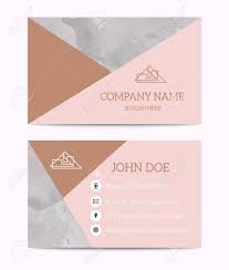 Rose gold foil business cards for #beautyboss carly jo. Rose Gold White Black Marble Business Card Template Royalty Free Cliparts Vectors And Stock Illustration Image 106337706