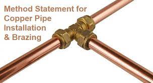 Method Statement For Brazing Jointing Of Copper Pipes Method Statement Hq