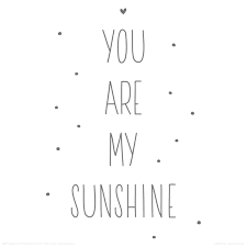 Maybe you would like to learn more about one of these? Bild You Are My Sunshine Kunstdrucke Bilder Rahmen Accessoires Und Polstermobel Gunstig Online Kaufen Bei Trends De
