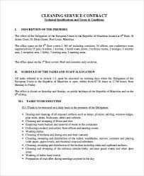 How to bid on a cleaning contract: 15 Cleaning Contract Templates Docs Word Pdf Apple Pages Free Premium Templates