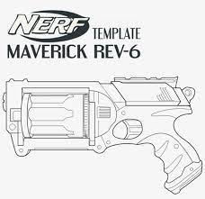Nerf rival apollo xv 700 blaster blue. Nerf Coloring Pages Nerf Gun N Strike Elite Crossbolt Blaster Free Transparent Png Download Pngkey
