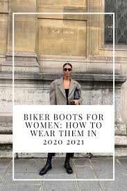 Keep it cool and casual this season with our edit of the best chelsea boots for women who want style that's everyday chic. Biker Boots For Women How To Wear Them In 2021 No Time For Style
