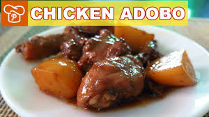This recipe suggests marinating the chicken to make it more flavorful. How To Cook Chicken Adobo Pinoy Easy Recipes Youtube