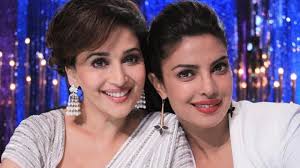 Vote here and tell us what you think of her look! Madhuri Dixit Nene Reveals How Priyanka Chopra Came On Board For Their Next
