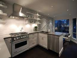 Here we see blue lower and white upper cabinets and a custom hood by randall. What If You Didn T Have Upper Cabinets In Your Kitchen Best Online Cabinets