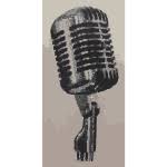 Download Vintage Microphone Free Svg