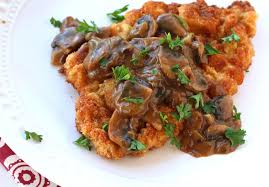 Southern fried pork chops are a close second only to fried chicken when it comes to some of my the flavors from the caraway and fennel seeds make this german pork schnitzel so tasty it's for sandwiches, serve with marbled rye bread, bread and butter pickles, thinly sliced red onions, lettuce. Authentic German Jagerschnitzel Hunter Schnitzel With Mushroom Gravy Recipes
