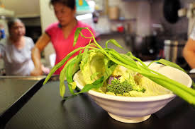 Yong tau foo is a hakka chinese food, which literally means stuffed tofu fish and/or meat paste is stuffed in tofu and bean curd skin, and hence the name. Eat Healthy For Cheap At Raffles Place Follow The Yong Tau Foo Queue