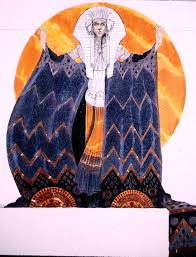 Stargate Ra Royal Robes Design For Jaye Davidson Tie Dyed Silk Velvet With Hand Made Beads And Trims Character Design Inspiration Stargate Movie Stargate