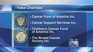 Forbes ranks america's largest charity and non profit organizations. Fake Cancer Charities Scammed Nearly 200m From Donors Ftc Says Abc7 Chicago