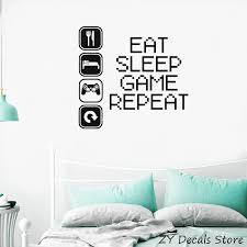 Tentu saja contoh tema acara kebersamaan memang telah banyak dicari oleh orang di internet. Makan Tidur Permainan Ulangi Vinyl Stiker Dinding Joystick Gamepad Gamer Dinding Seni Desain Remaja Kamar Gaya Hidup Mengutip Decals S726 Vinyl Wall Stickers Designer Wall Stickerswall Sticker Aliexpress