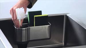 simplehuman sink caddy brushed