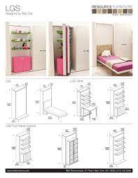 Lgs Resource Furniture Wall Beds Murphy Beds Resource Furniture Murphy Bed Diy Space Saving Furniture