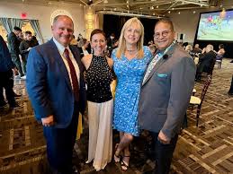 In honor of the Scholarship Foundation's partnership with the  @theclementefoundation21, Dan and Barb Henderson attended their annual  Ambassadors' Dinner last night to represent MCSF. Mr. Henderson is the  Co-Chairman, Steel City Scarlet