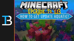 If it doesn't update, open the microsoft store, click the three dots in the top right corner and then click downloads and updates. How To Update To Minecraft 1 13 How To Get The Aquatic Update In Minecraft Youtube