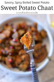 Shakarkand Ki Chat Sweet Potato Chat North Indian Street Food Recipe In 2020 Street Food Indian Food Recipes Vegetarian Healthy Appetizer Recipes