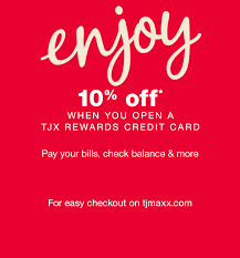 Specify how you'd like to receive payments and verify your. Tjx Rewards Credit Card T J Maxx