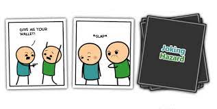 We did not find results for: Cyanide And Happiness Card Game Joking Hazard Nears 1m First Week On Kickstarter