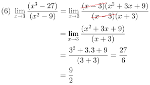 Sebuah fungsi f(x) mempunyai jika dan hanya jika untuk sembarang. Contoh Soal Limit Fungsi Pemfaktoran