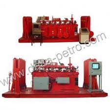 Many parts, consumables, and extra lines are included with the package. Koomey Unit Delta Petro