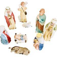 Homco 10 Piece Nativity Set Vintage Home Interiors Porcelain Nativity Set Www Rubylane Com Vintagebeginshere Nativity Chri Nativity Set Tag Sale Set Vintage