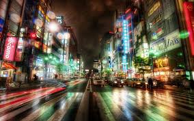 Multiple sizes available for all screen sizes. Street Lights City Taxi Car Tokyo Japan Night Long Exposure Wallpapers Hd Desktop And Mobile Backgrounds