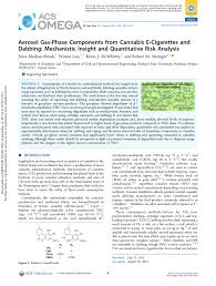 Sandra orlow teen model ultimate complete. Pdf Aerosol Gas Phase Components From Cannabis E Cigarettes And Dabbing Mechanistic Insight And Quantitative Risk Analysis