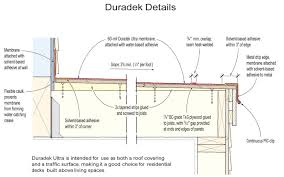 Waterproof decks waterproof membrane waterproof deck membrane duradek vinyl membrane balcony waterproofing. Waterproofing A Rooftop Deck With Duradek Jlc Online