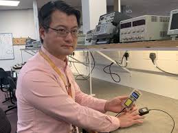 A pulse oximeter is a small device that clips onto someone's finger and passes a beam of red light through the fingertip. Innovative Blood Oxygen Monitors Developed For Patients With Covid 19 University Of South Wales