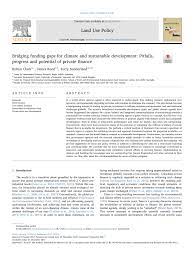 Bc has recently allowed financial hardship to their lira unlocking regulations. Pdf Bridging Funding Gaps For Climate And Sustainable Development Pitfalls Progress And Potential Of Private Finance