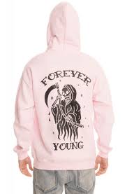 The Forever Young Hoodie In Pink Karmaloop Exclusive
