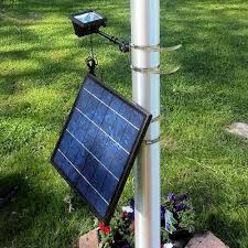 12 Led Commercial Solar Flood Light Flag Light Greenlytes