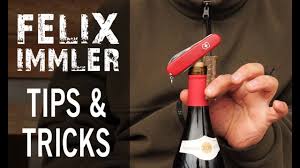 This means that if you want to show your friends that you are really awesome, all you need is their beer bottle too. Victorinox Tips Tricks 5 25 Corkscrew 1 3 Techniques How To Open A Wine Bottle Youtube